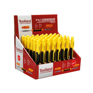 Velleman HSCR1DN Counter Display With 48 X 4-in-1 Screwdriver