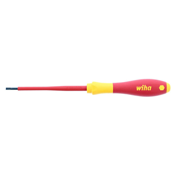 Wiha 32012 3mm x 100mm Insulated Slotted Screwdriver