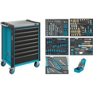 Hazet 179NX-8/314 Tool trolley 314-pieces ∙ 8 Drawers total