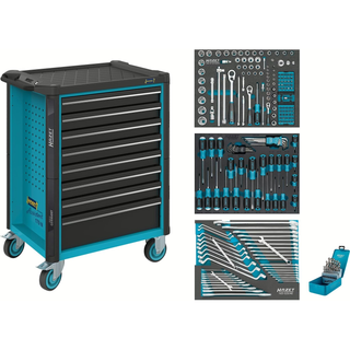 Hazet 179N-8/228 Tool trolley 228-pieces ∙ 8 Drawers total