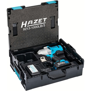 Hazet 9213-1000LB/3 3/4 Inch (20 mm) Square Solid Cordless Impact wrench ∙ 1400 Nm
