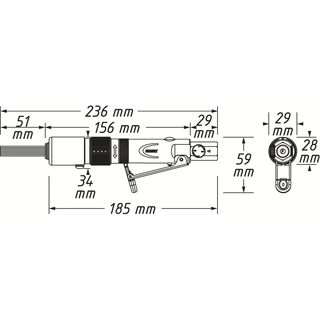 Hazet 9035M-6 Mini Needle Scaler