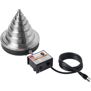 Bessey GCS-CB Bearing heater, cone style, equipped with the temperature preset probe
