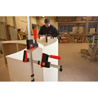 Bessey KRJR-24 Clamp, woodworking, small parallel clamp, REVO JR, 24 In. x 3.25 In, 900 lb