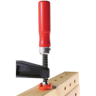 Bessey TGC2.524 Clamp, woodworking, clutch style, swivel pads, 2.5 In. x 24 In., 700 lb