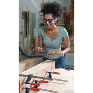 Bessey GSCC2.536 Clamp, clutch style, swivel pads, 2.5 In. x 36 In., 600 lb