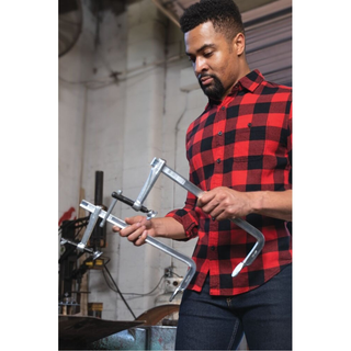 Bessey 660-S12 Clamp, welding, F-style, replaceable swivel pad, 12 In. x 4 In., 726 lb