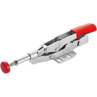 Bessey STC-IHH15 Auto adjust toggle clamp, horizontal push pull, flanged base
