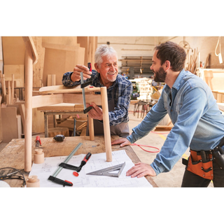 Bessey TGJ2.524+2K Clamp, woodworking, F-style, 2K handle, replaceable pads, 2.5 In. x 24 In., 600 lb