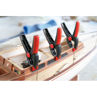 Bessey XC2AC Clamp, spring clamp, plastic, Clippix, 1 In. x 1-1/8 Inch