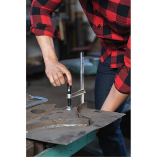 Bessey 660-S12 Clamp, welding, F-style, replaceable swivel pad, 12 In. x 4 In., 726 lb