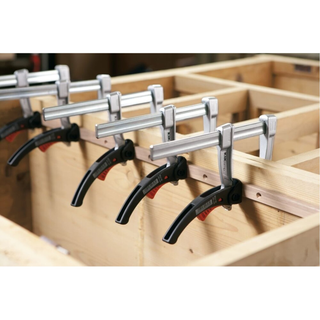 Bessey KLI3.008 Clamp, woodworking, small lever clamp, KliKlamp, 8” x 3 In., 260 lb