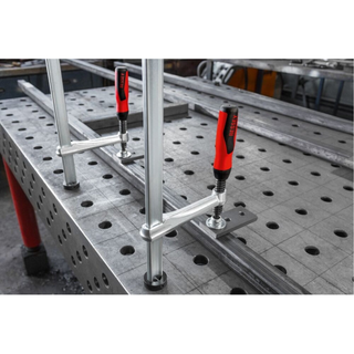 Bessey TW16-20-10-2K Table Clamp, 8 x 4, 2K handle, std pad, 16 mm