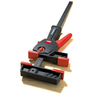 Bessey DUO65-8 Clamp, one hand, DuoKlamp Series, 3 1/4 In. x 24 In., 260 LB