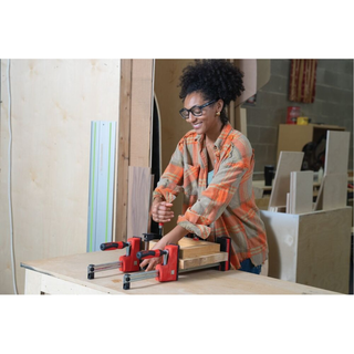 Bessey GSCC2.536 Clamp, clutch style, swivel pads, 2.5 In. x 36 In., 600 lb