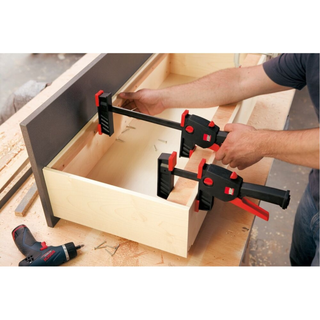 Bessey DUO16-8 Clamp, one hand, DuoKlamp Series, 3 1/4 In. x 6 In., 260 LB