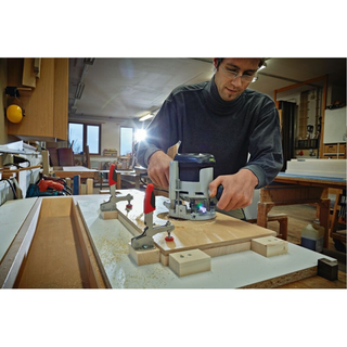 Bessey STC-VH50 Auto adjust toggle clamp, vertical, flanged base