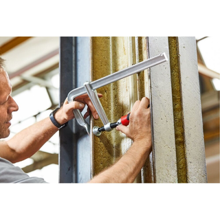 Bessey GZ40-12PH Pivot handle clamp , 16 In. x 4.75 In. opening