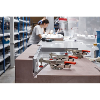 Bessey  STC-HH50 Auto adjust toggle clamp, horizontal low profile, flanged base