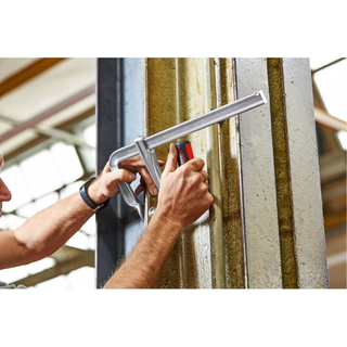 Bessey GZ40-12PH Pivot handle clamp , 16 In. x 4.75 In. opening