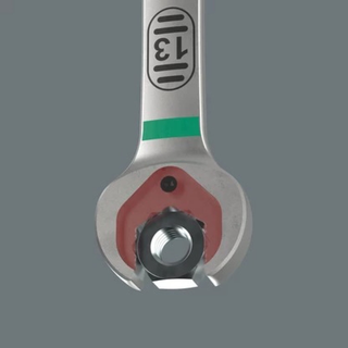 Wera 05020359001 6007 Joker Sb Ring Ratchet Spanner, Long Design, 16 X 304.5 Mm