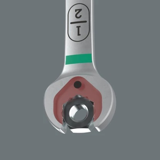Wera 05020365001 6007 Joker Ratcheting Combination Spanner Sb, Long Design, Imperial, 9/16" X 265 Mm