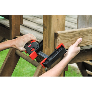 Bessey DUO16-8 Clamp, one hand, DuoKlamp Series, 3 1/4 In. x 6 In., 260 LB