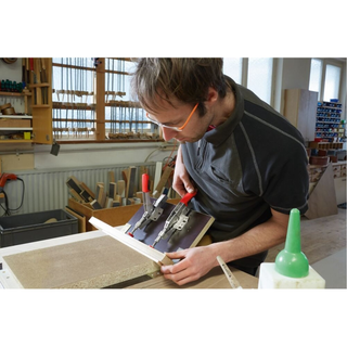 Bessey STC-IHH15 Auto adjust toggle clamp, horizontal push pull, flanged base