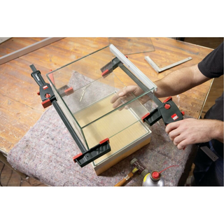 Bessey DUO30-8 Clamp, One Hand, DuoKlamp Series, 3 1/4 In. x 12 In., 260 LB