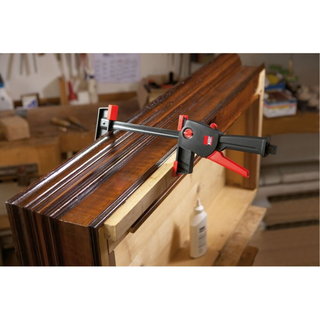 Bessey DUO30-8 Clamp, One Hand, DuoKlamp Series, 3 1/4 In. x 12 In., 260 LB