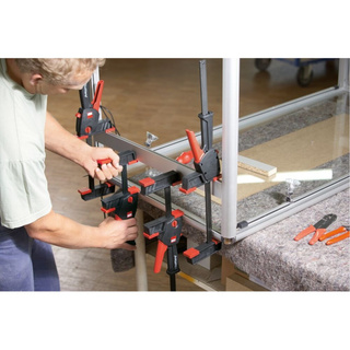 Bessey DUO16-8 Clamp, one hand, DuoKlamp Series, 3 1/4 In. x 6 In., 260 LB