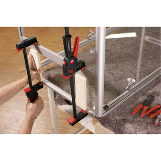Bessey DUO30-8 Clamp, One Hand, DuoKlamp Series, 3 1/4 In. x 12 In., 260 LB