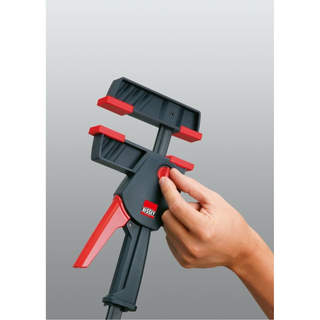 Bessey DUO16-8 Clamp, one hand, DuoKlamp Series, 3 1/4 In. x 6 In., 260 LB