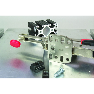 Bessey STC-HH70 Auto adjust toggle clamp, horizontal high profile, flanged base