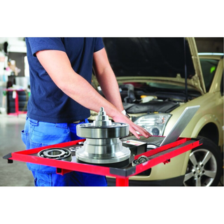 Bessey GCS-CB Bearing heater, cone style, equipped with the temperature preset probe