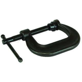 Bessey B-104 C-clamp, drop forged, heavy duty, 3-1/2 x 2-1/4 In., 10000 lb