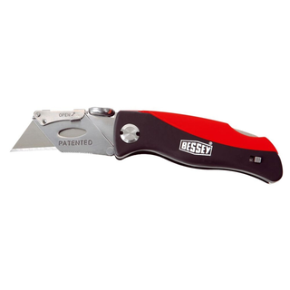 Bessey D-BKPH Knife, Folding, locking utility knife- plastic handle