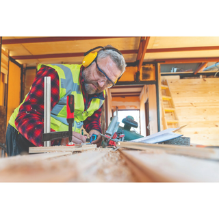 Bessey TG4.024+2K Clamp, woodworking, F-style, 2K handle, replaceable pads, 4 In. x 24 In., 880 lb