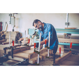 Bessey TGC3.536+2K Clamp, woodworking, clutch style, swivel pads, 32.5 In. x 36 In., 1300 lb