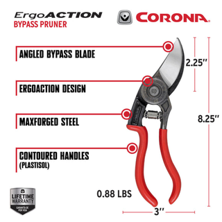 Corona BP 3640  ErgoACTION Bypass Pruner - 3/4 Inch