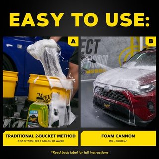 Meguiar's G55253 Hybrid Ceramic Starter Kit - Detailing Kit Includes Car Wash, Wax, Detailer, & Tire Shine