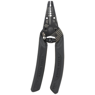 Klein Tools K11095BLK Limited Edition Klein-Kurve Blackout Wire Stripper / Cutter, 8-20 AWG