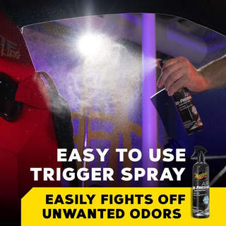 Meguiar's G250708 Air Re-Fresher Odor Fighting Spray - Black Chrome Scent - Refresh & Instantly Fight Odors