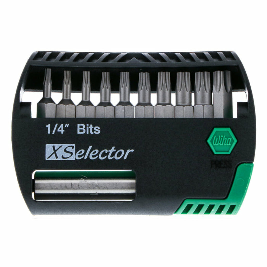 Wiha Tools 79445 TORX XSelector Bit Set, 10 Piece – EIO.com