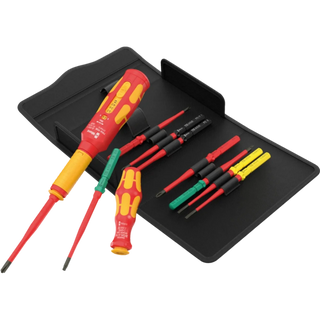 Wera KRAFTFORM KOMPAKT VDE SAFE-TORQUE SPEED SWITCH CABINET SET BASIC 1, 11 PIECES