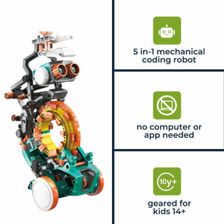 Velleman KSR19 5-in-1 Mechanical Coding Robot