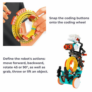 Velleman KSR19 5-in-1 Mechanical Coding Robot