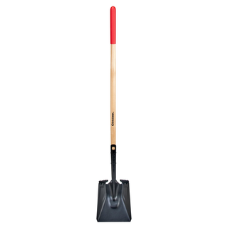 Corona SS16000 Boron Steel 14-Gauge Square Point Shovel, Hardwood Handle