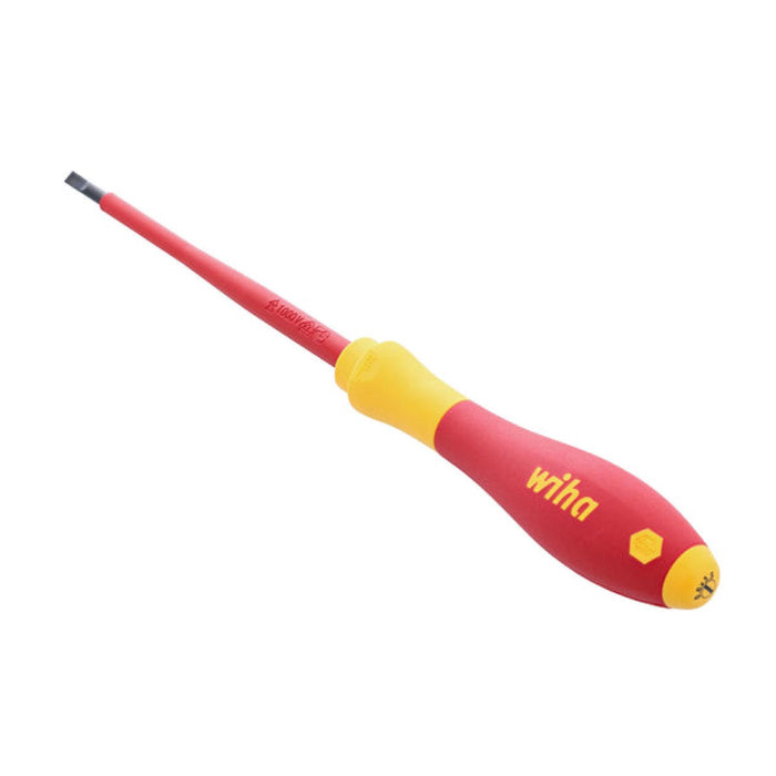 Wiha 32015 3.5mm x 100mm Insulated Slotted Screwdriver