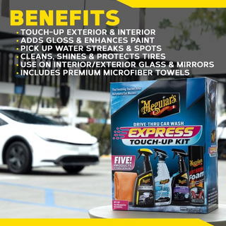 Meguiar's G55254 Drive-Thru Car Wash Express Touch-Up Kit - Perfect for Touching Up Your Ride After Washing